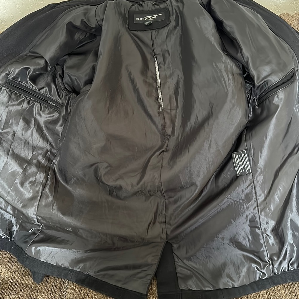 Black Rivet coat jacket - Picture 6 of 7